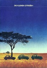 Citroen 2CV and Dyane brochure brochure Depliant 08/1977