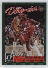 2015-16 Panini Donruss Elite Dominator Hall 658/999 Julius Erving #15 HOF 0q0