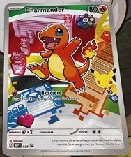 Carta Pokemon ITA: CHARMANDER MEP 038 Art Rare Black Star Promo - MINT