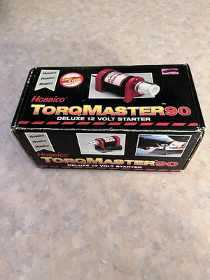 #ad Hobbico TorqMaster 90 Deluxe 12V Model RC Plane Starter Tested Working In Box $29.99