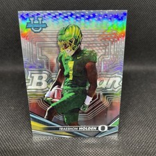 2022-23 Bowman's Best University - Traeshon Holden #26 Refractor (RC)