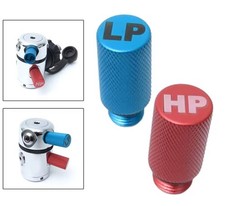 LP / HP Thumb Screw Scuba Dive 1st Stage Regulator Port Plug Aluminum 3/8" 7/16"
