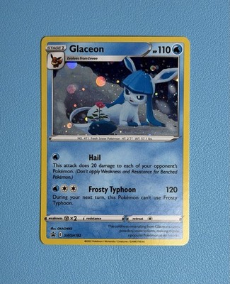 Glaceon SWSH192 Cosmos Holo Sword & Shield Black Star Promo Pokemon Card Mint NM