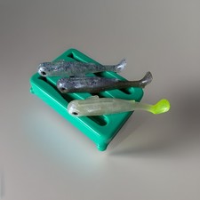 Soft Plastic Bait Mold, 4 Inch Swimbait, Plastisol, Made In USA