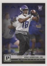 2018 Panini Rookies Blue Knight Korey Robertson #395 1s8