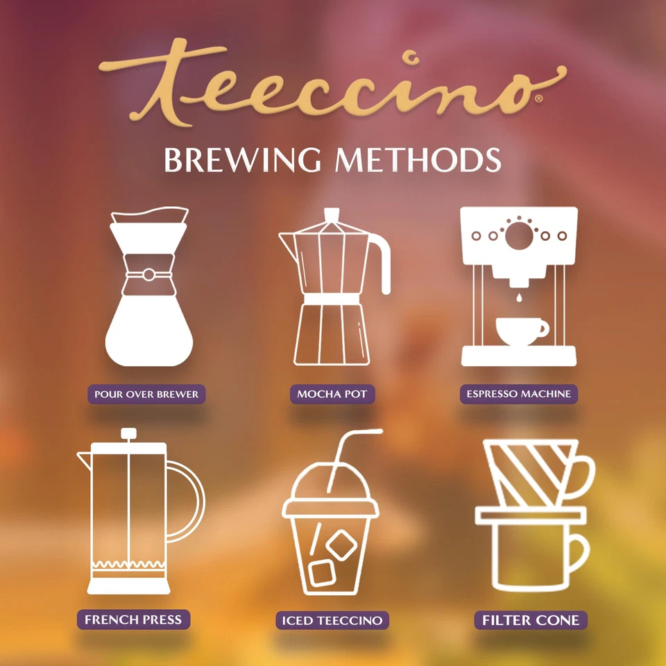 Alternativa de café avellana achicoria - café a base de hierbas molido que es prebiótico,... Foto 4 de 4