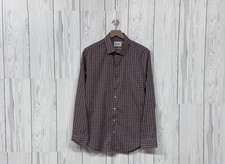 Goodfellow shirt mens size medium button up long sleeve plaid slim fit