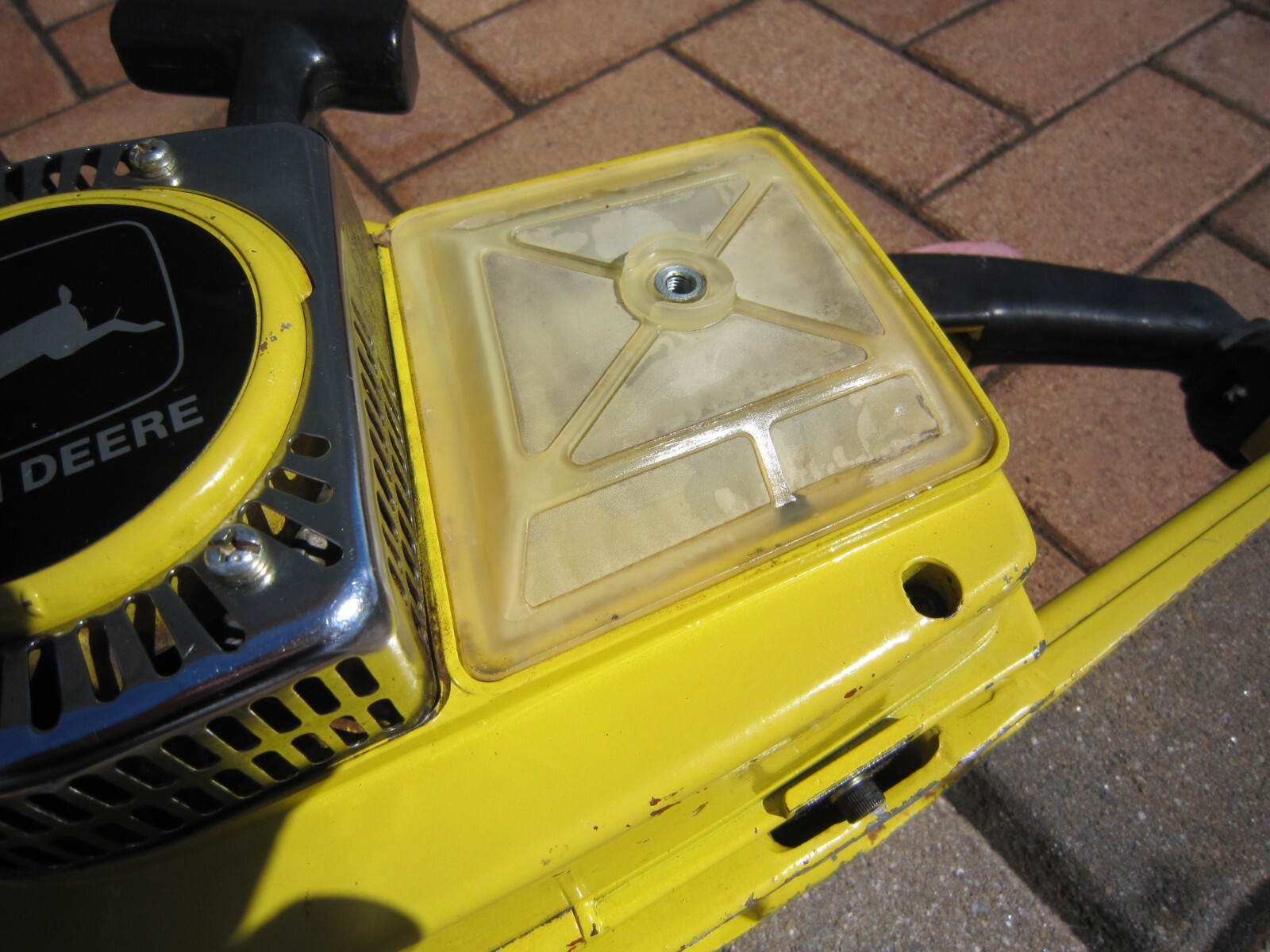 VINTAGE JOHN DEERE 70V CHAINSAW, RUNS PERFECT, 24" & 16" BARS, SUPER