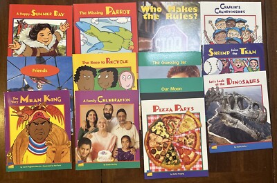 Lot Of 13 Leveled Readers G-M Benchmark Education Early Connections Homeschool