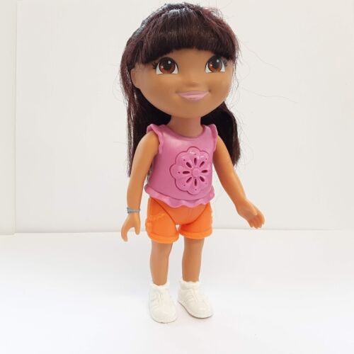 Dora The Explorer Talking Poseable Doll 8.5" (English & Spanish) - New Batteries - Picture 1 of 5