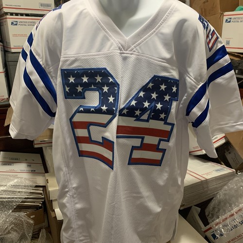 Lenny Moore Baltimore Colts signed autographed custom stat jersey JSA COA - Picture 5 of 6