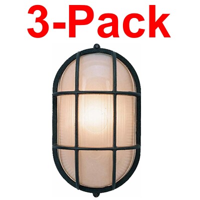 Volume Lighting 3-Pack Nautical Outdoor 1 Light 11'' Height Outdoor Wall Sconce