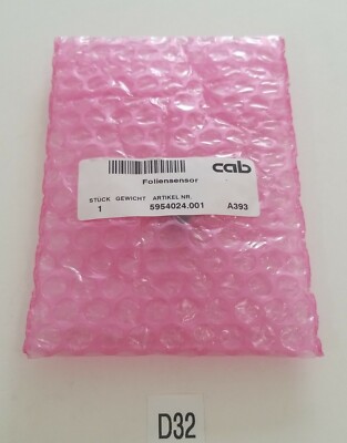 *NEW* HERMES LABEL PRINTER RIBBON SENSOR CAB 5954024.001 A393 + WARRANTY!