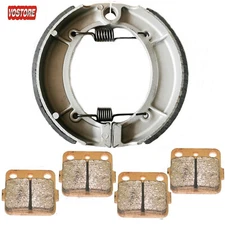 Yamaha Grizzly 600 YFM600 1998-2001 BONDED Front Sintered Pads Rear Brake Shoes