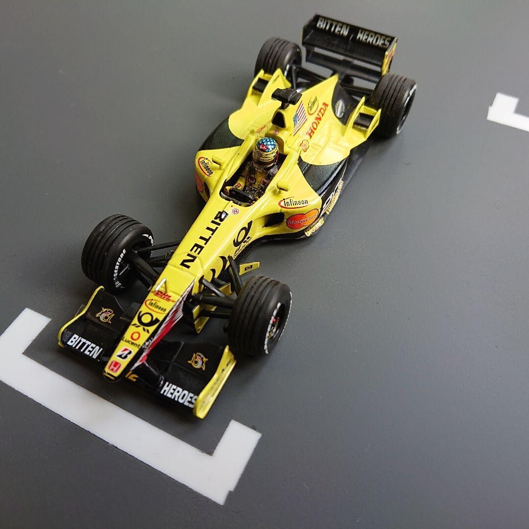 Jordan Honda Ej11 Mini Champs 1/43 Alesi F1 200 War Memorial Jordan Honda Ej11 Mini Champs 1/43 Alesi F1 200 War Memorial