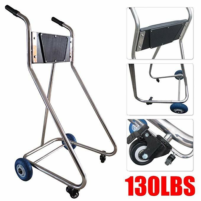 Heavy Duty Outboard Motor Dolly/Trolley/Stand max 15 hp stainless