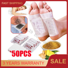Detox Foot  Feet Slimming Deep Cleansing Herbal Patches Pads Body Toxins 100PC