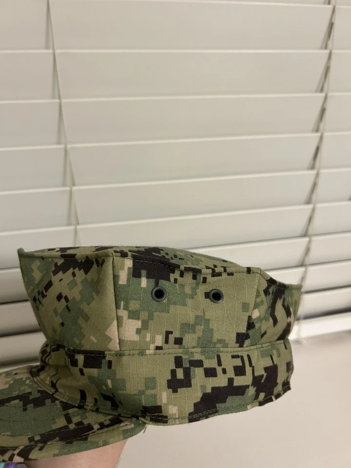 复制品美国陆军帽子万圣节服装军事士兵迷彩迷彩战争儿童 — 第 3/4 张图片