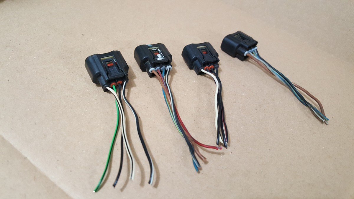 TOYOTA CONNECTOR PIGTAIL direct IGNITION COIL (qty4) OEM | eBay