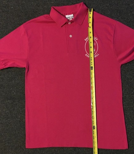 Vtg 80s Back Alley Bar Faded Polo Shirt M Fullerton Pool Hall Bowling Grunge 90s - Picture 8 of 8