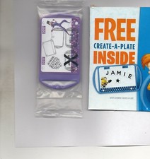Kelloggs Cereal Create-A-Plate Toy Purple Bal...