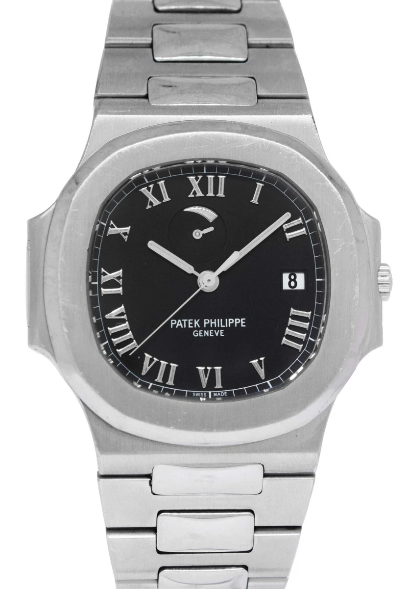 Patek philippe black nautilus discount