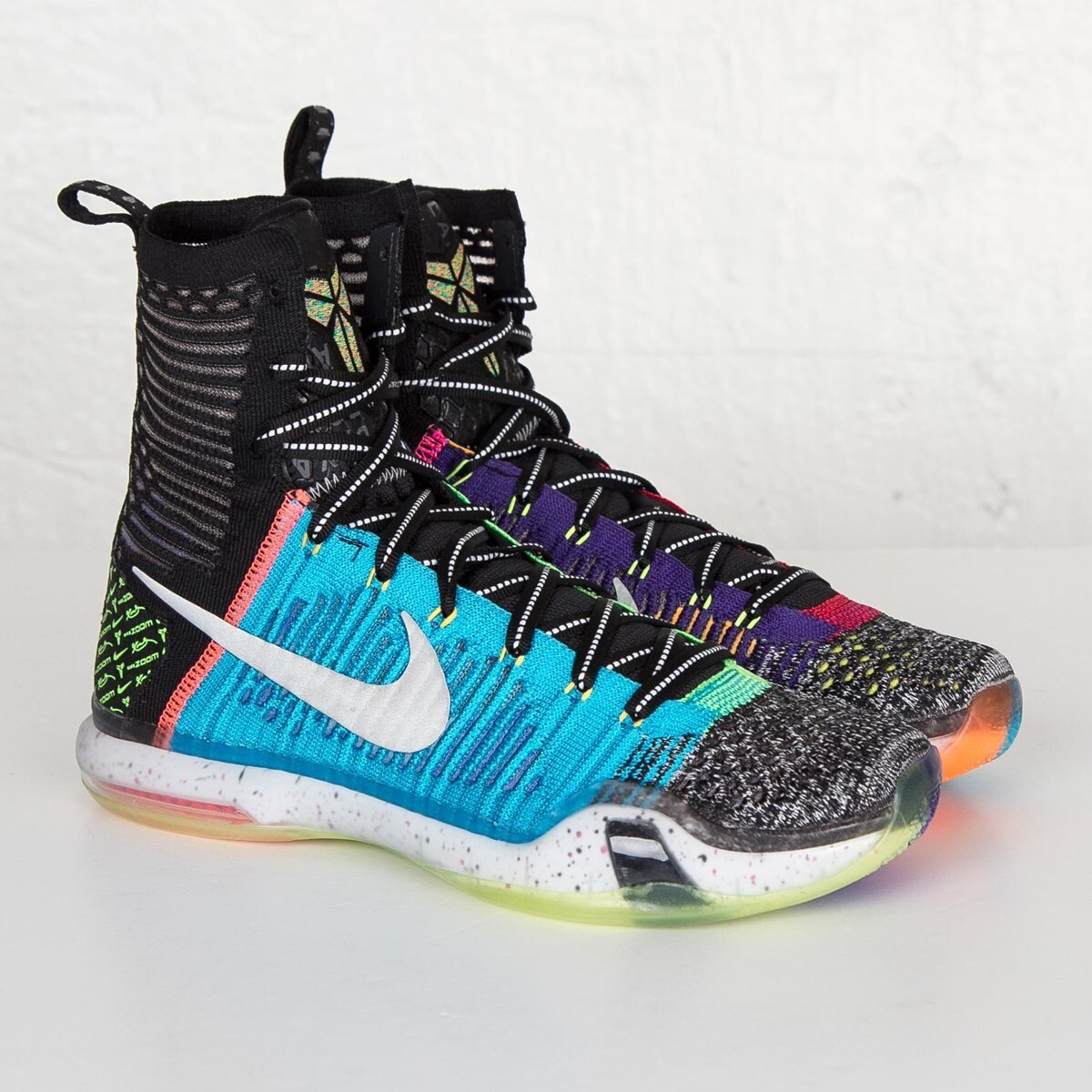 NIKE KOBE X 10 ELITE HIGH WHAT THE WTK Black Mamba