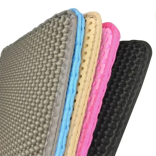 Double Layer Cat Litter Mat Non-Slip Washable Pad for Cats Litter Box, Paw Clean - Picture 7 of 17