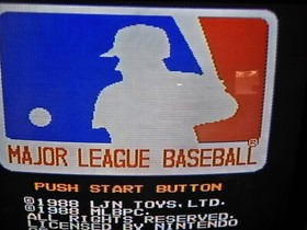 Sistema de entretenimiento Nintendo de las Grandes Ligas de B&eacute;isbol NES