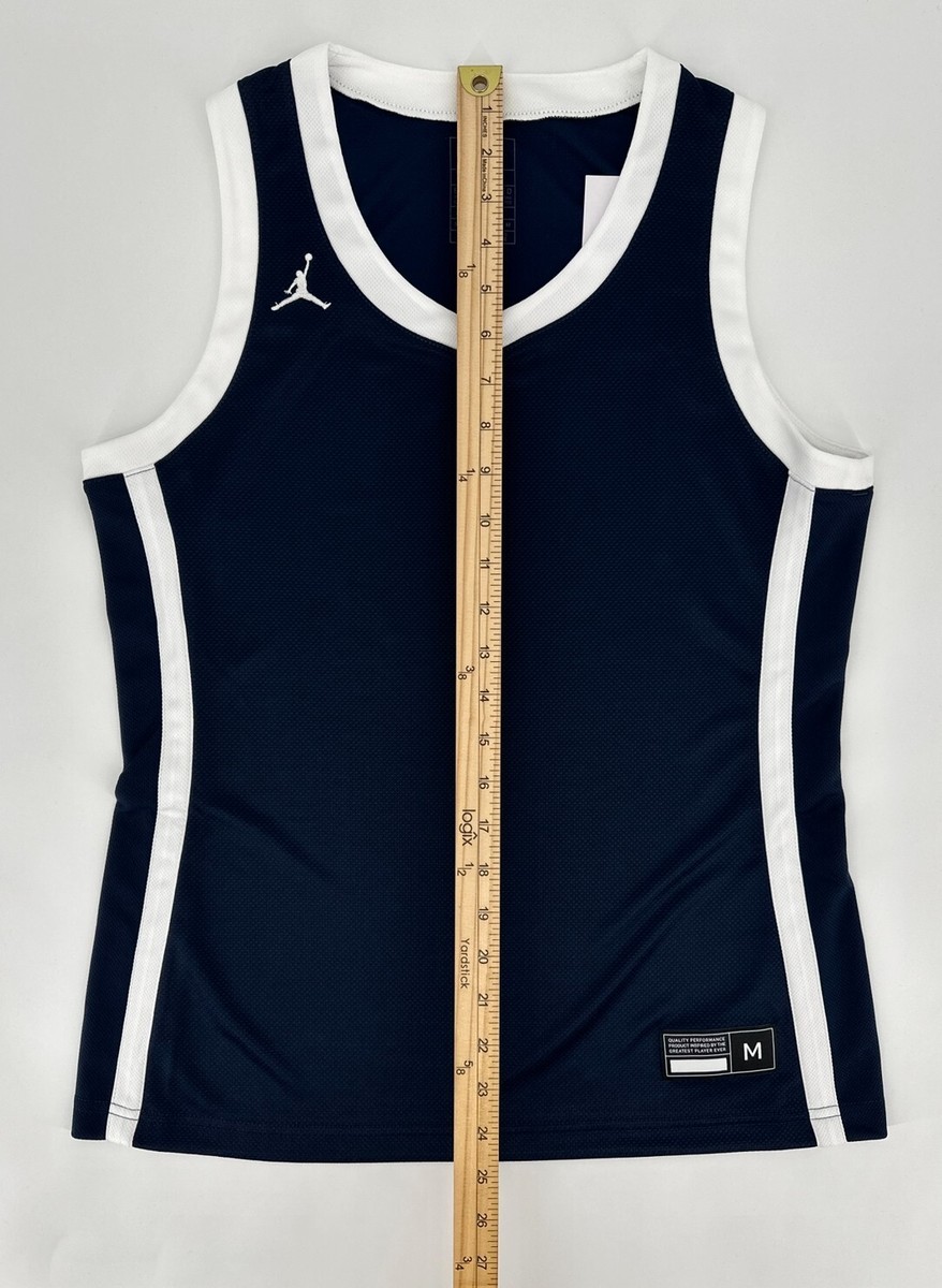 ウェア 2002 y2k nike jordan uniform top blue M Nike Jordan Jersey Women's Medium Jumpman Basketball Blue