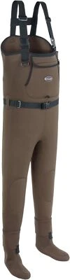 Allen Company Rock Creek Stockingfoot Neoprene Chest Waders (Brown, Medium)