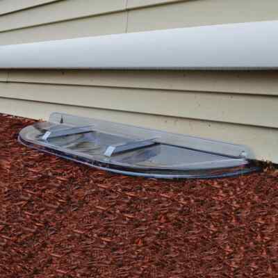 Straight Flat Window Well Cover 39 In. W X 13 In. D X 2-1/2 In. H Economy