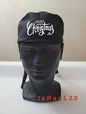 merry christmas logo Mens surgical caps, scrub cap, scrub hat, surgical cap