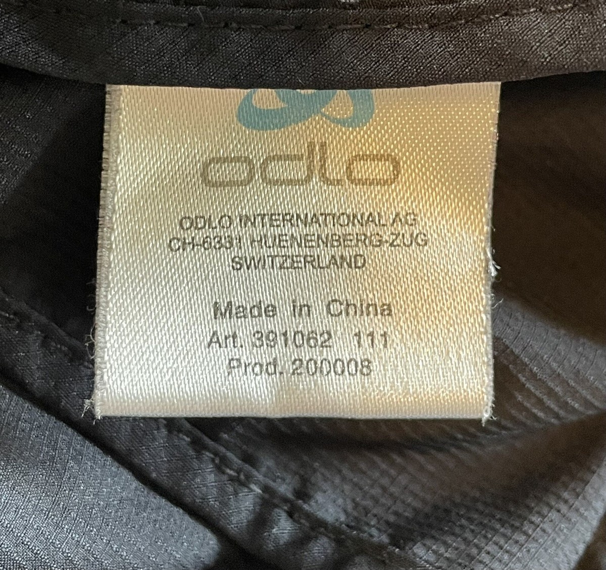 ODLO WINDSTOPPER LOGIC WINDPROOF Men's size L jacket Black