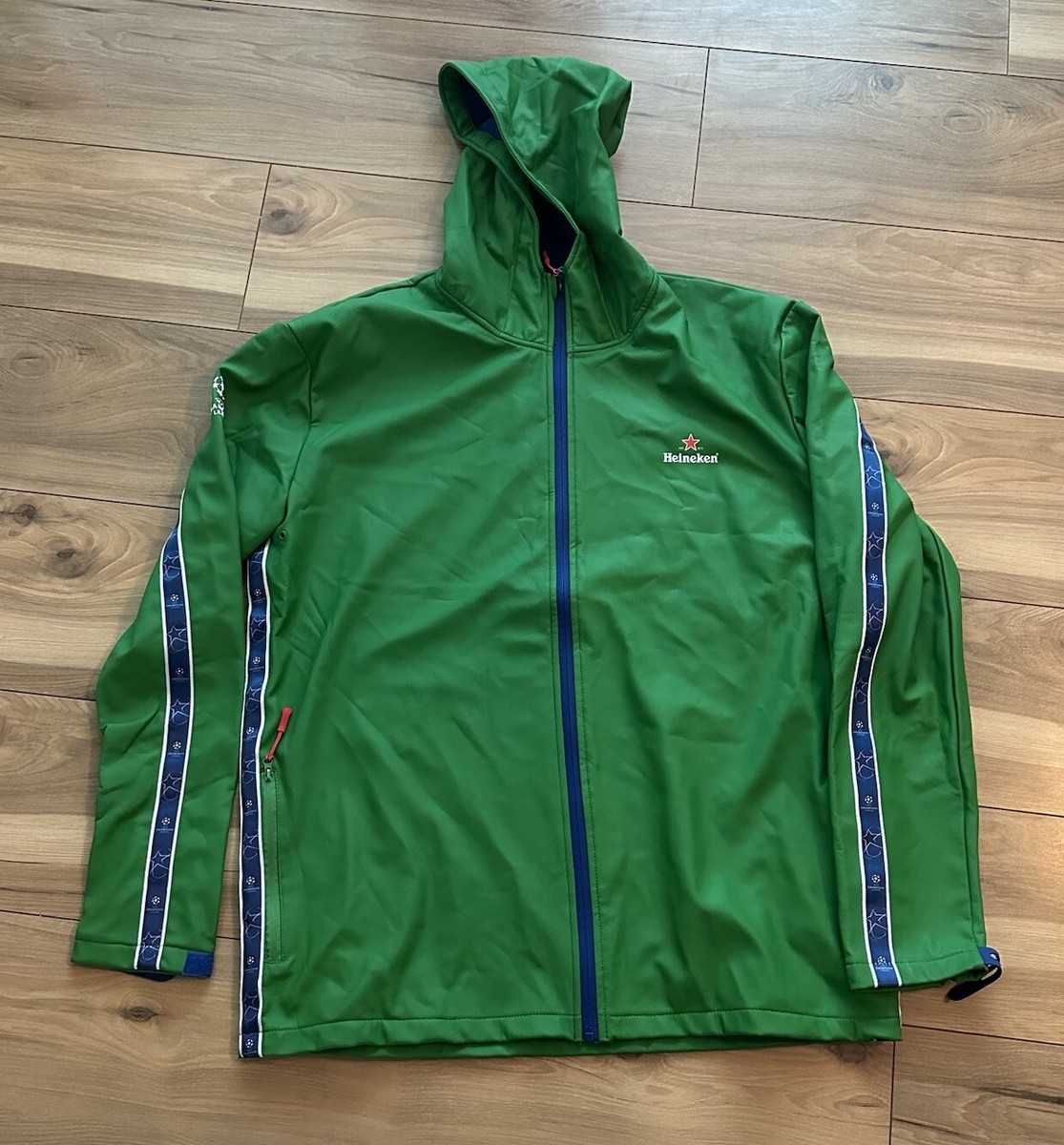 Heineken UEFA Champions League Water Resistant Green 2XL Zip-Up