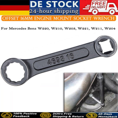 New Offset 16mm/12-point Engine Mount Socket Wrench 4693 for Mercedes Benz
