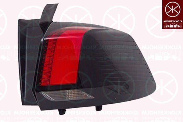 Neu Hinten RüCklicht Lampe - Rechts - Mit Basis - FüR Peugeot 5008 II (Mc _)-image