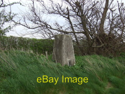 Photo 6x4 Fonaby Top Ordnance Survey Trig pillar Canada 2 c2014