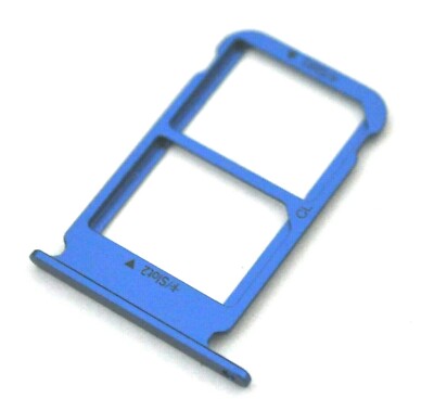 OEM HUAWEI HONOR 10 COL-L29 REPLACEMENT BLUE DUAL SIM CARD HOLDER TRAY