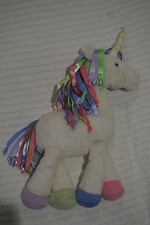 JELLYCAT UNICORN Lollopylou Chime Rattle Plush Ribbon Mane (J4123)