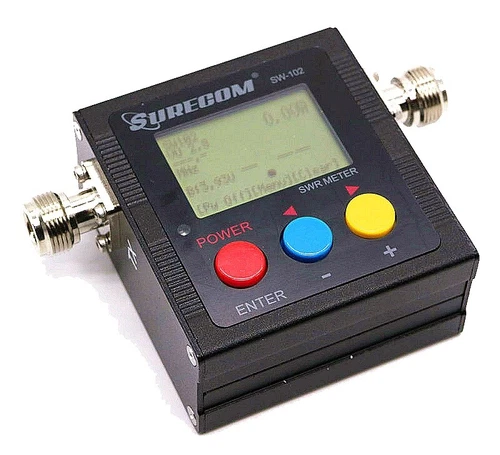 Surecom SW102 VSWR Power Meter 125-525MHz N-J SL16 RF Watt Frequency Counter - Picture 3 of 9