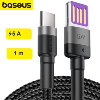 Baseus USB C Kabel Ladekabel Schnellladekabel Datenkabel für Samsung, Xiaomi