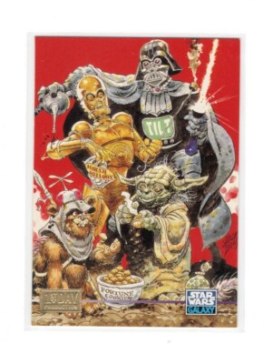 STAR WARS GALAXY SERIES THREE 350 MAY THE FARCE BE WITH YOU FIRST DAY PRODUCTION