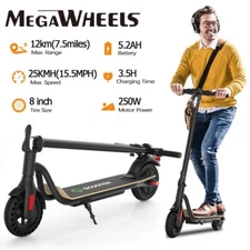 MEGAWHEELS S10 FOLDING ELECTRIC SCOOTER KICK E-SCOOTER URBAN COMMUTER FOR ADULT