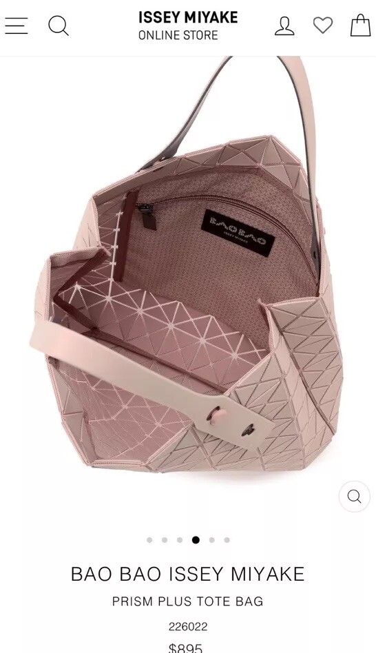 未使用品 /BAO BAO ISSEY MIYAKE /PRISM /TOTE PRISM MATTE – ISSEY MIYAKE ONLINE STORE