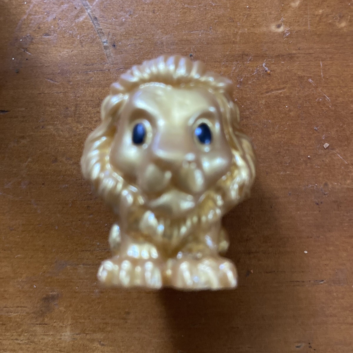 Ooshies Gold Simba Ultra Rare Lion King Ooshie Woolworths Collectable Small  Toy