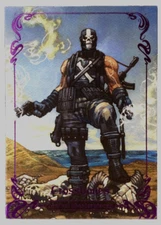 2018 Marvel Masterpieces - Crossbones #40 - Epic Purple Foil Parallel 138/199