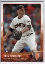 Erik Cordier RC 2015 Topps #535 ROOKIE MLB Giants ID:112590