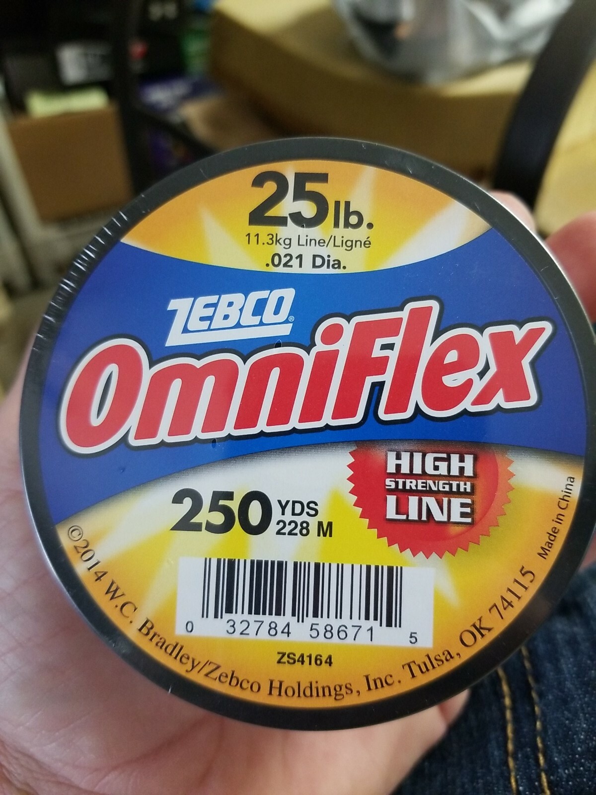Zebco Omniflex Monofilament Fishing Line 25 LB 250 Yds for sale online