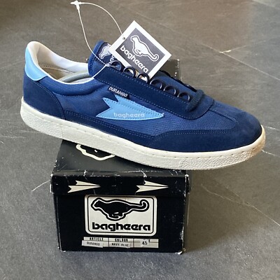 Vintage 1980s Bagheera Durango UK10,5 EU45 Deadstock Sneaker OG Sweden Turnschuhe